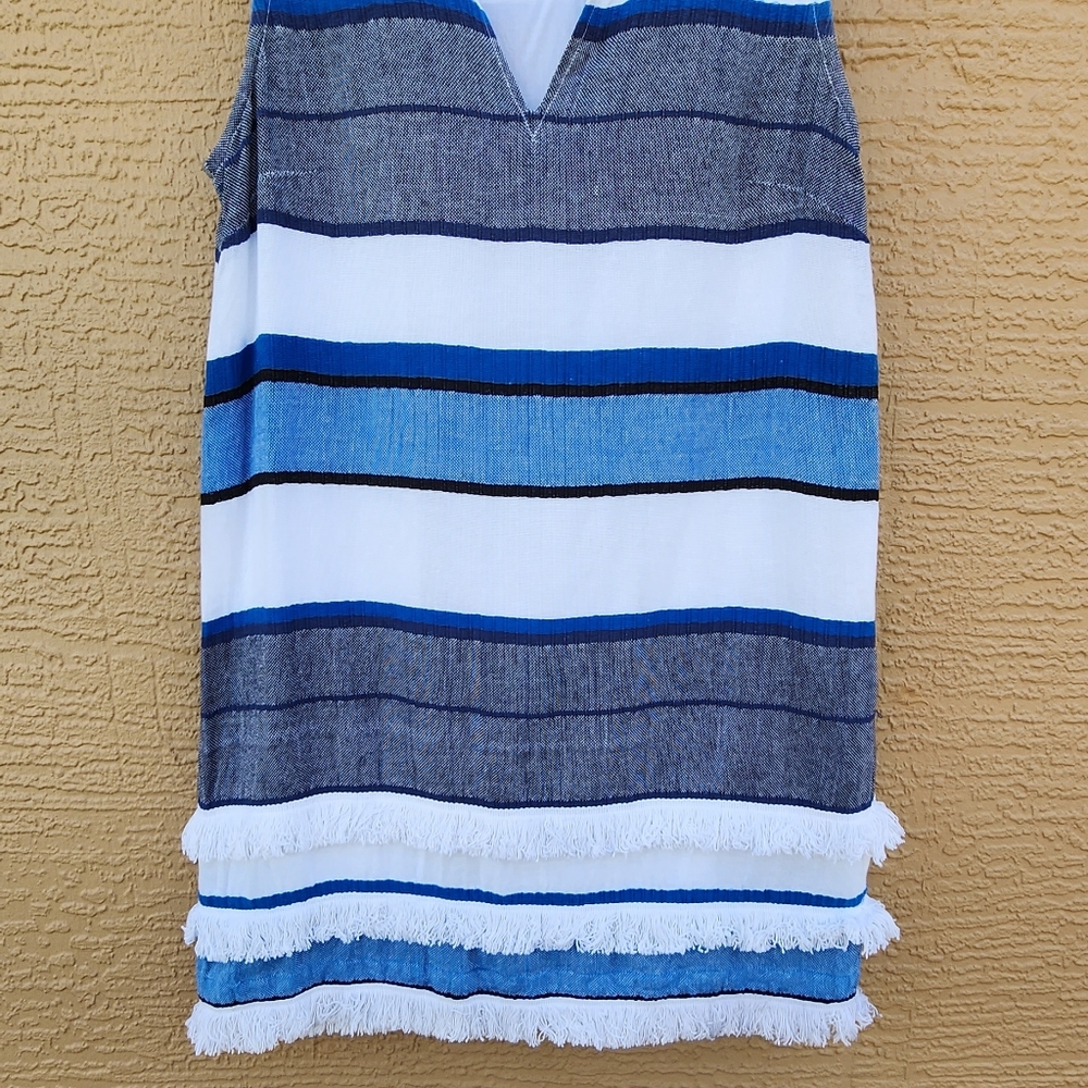 Linen & Fringe Dress